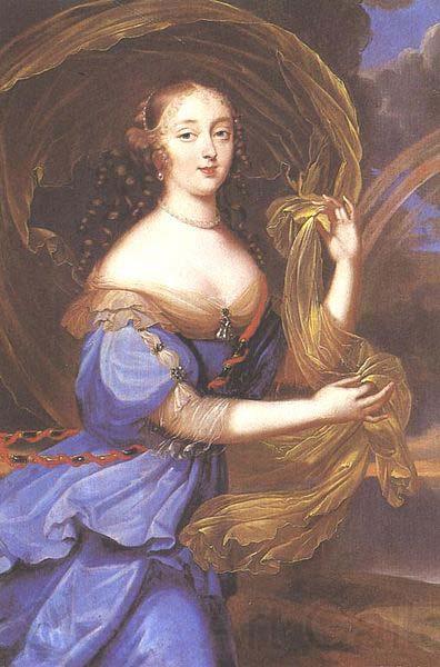 unknow artist Portrait of Madame de Montespan Norge oil painting art